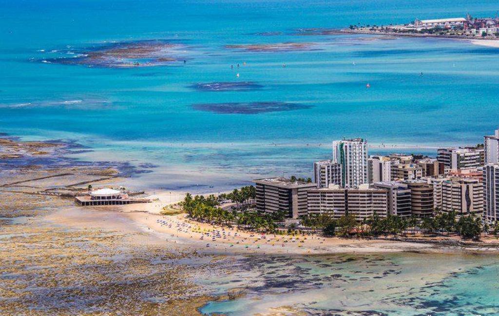 Apartamento Praia Jatiuca Maceió Екстериор снимка